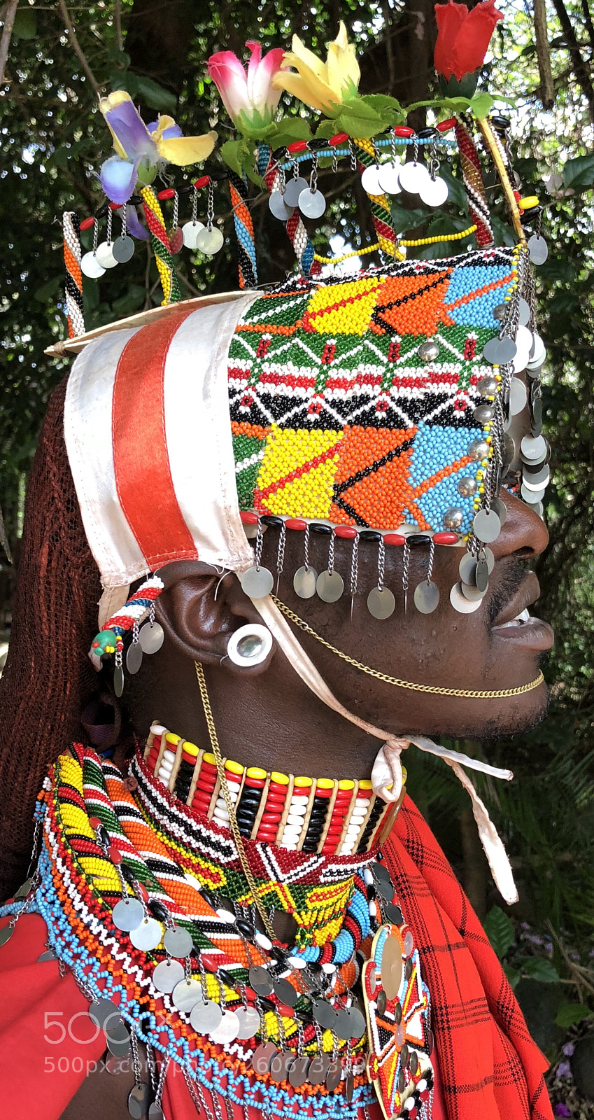 Apple iPhone 8 sample photo. A maasai young man photography