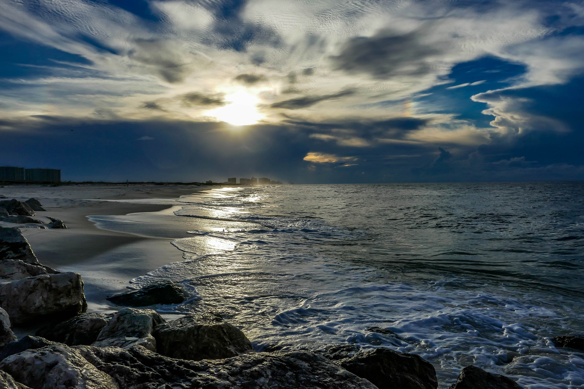 Panasonic Lumix DMC-ZS100 (Lumix DMC-TZ100) sample photo. Alabama point sunrise photography