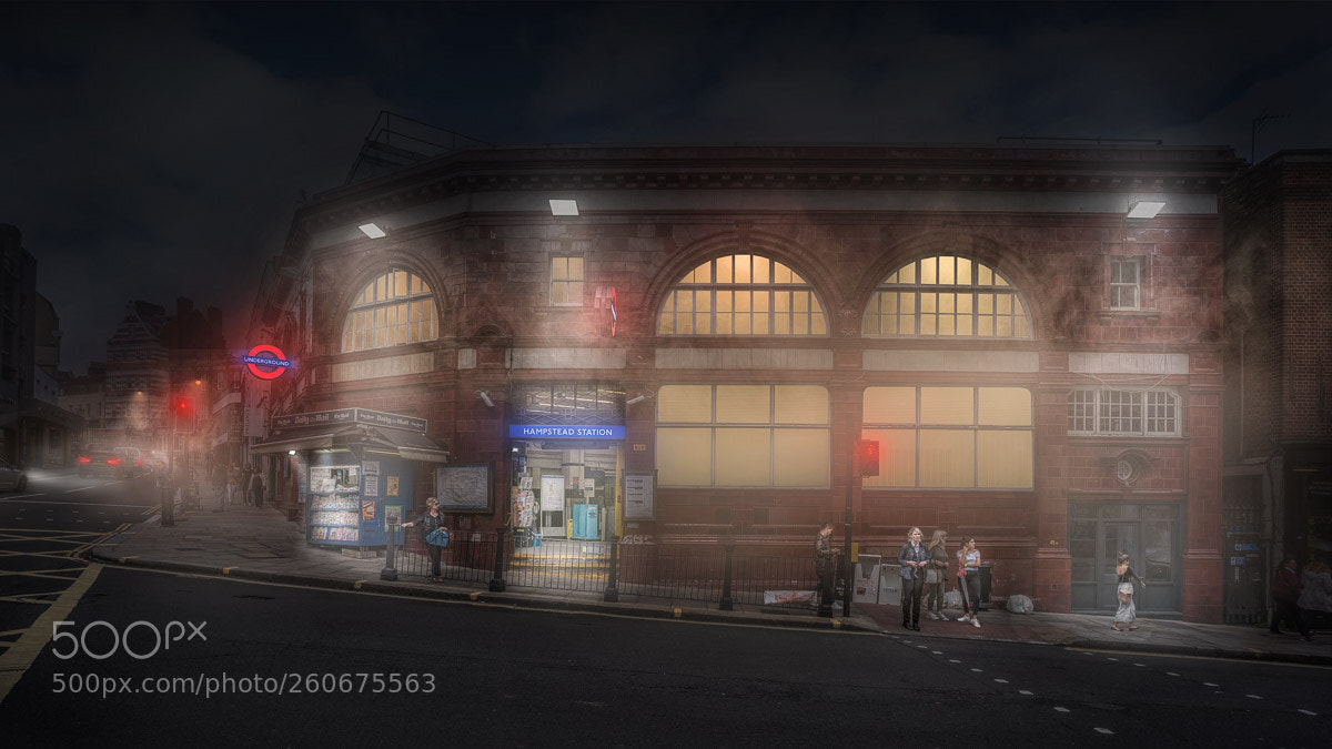 Sony a7R II sample photo. Good old hampstead underground photography