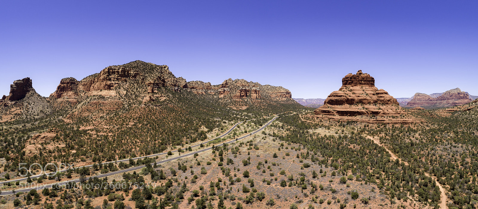 DJI FC6310 sample photo. The road to sedona photography