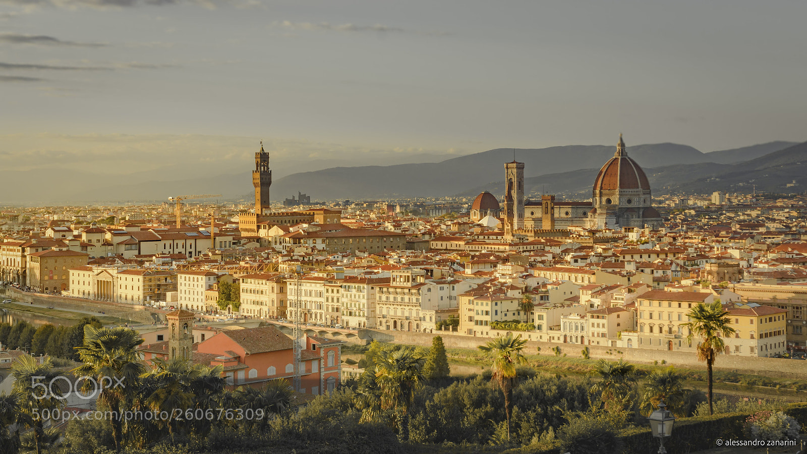 Nikon D7100 sample photo. Florence at sunset photography