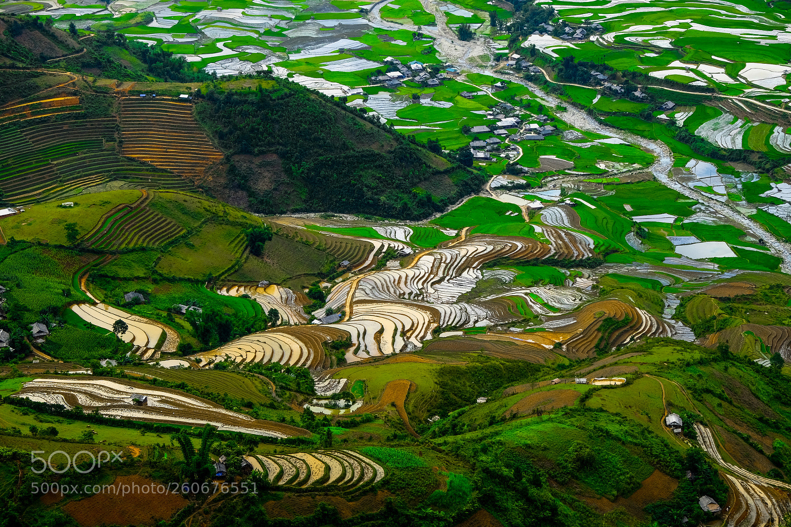 Fujifilm X-T1 sample photo. Terraced fields photography