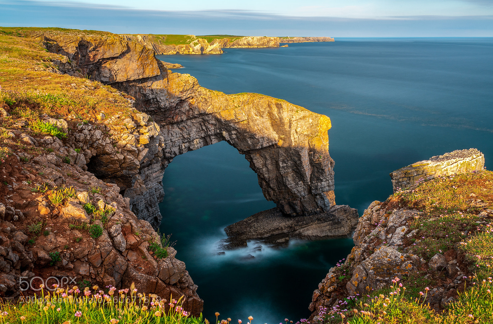 Nikon D750 sample photo. Green bridge pembrokeshire photography