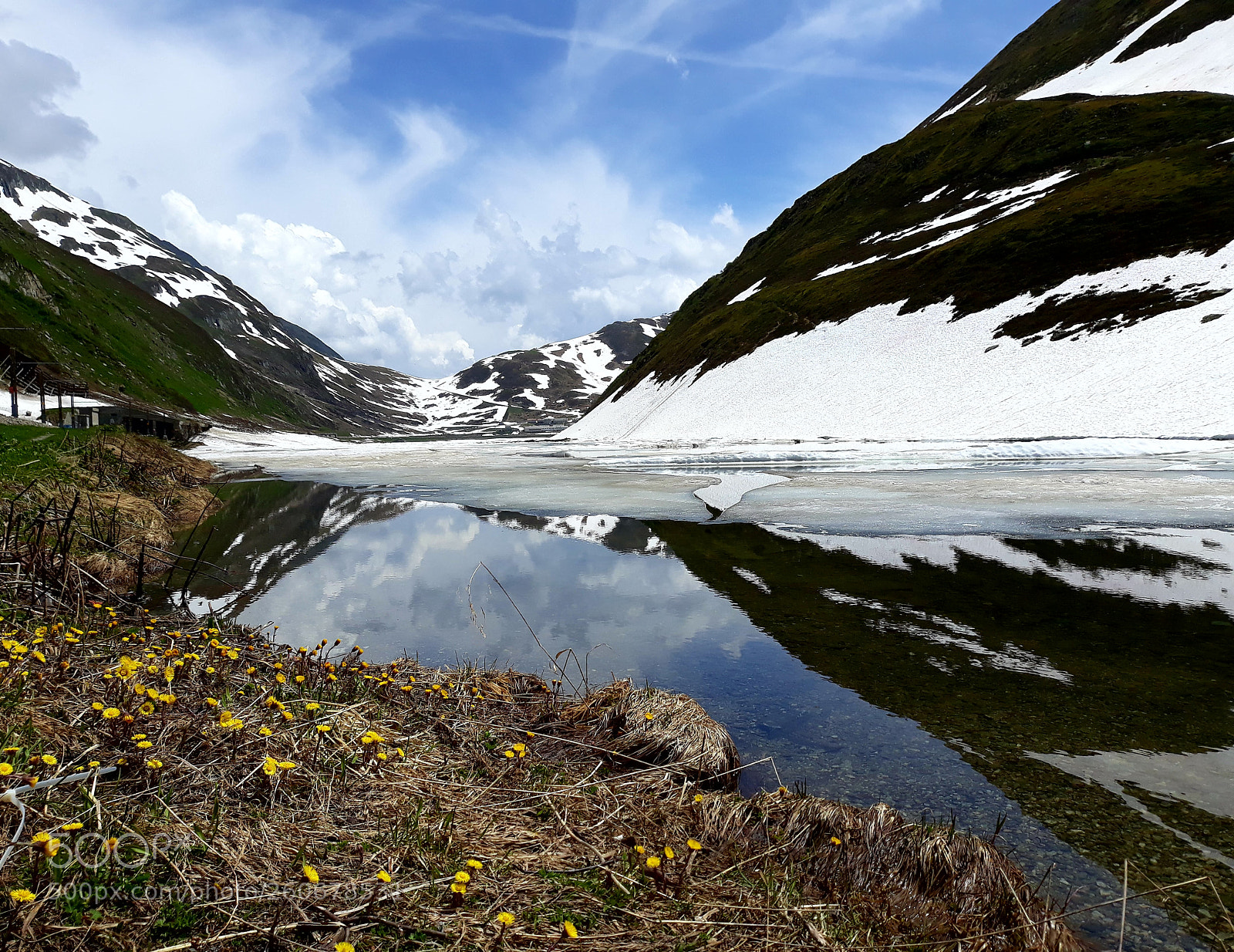 Samsung Galaxy J5 sample photo. Oberalppass-stausee photography
