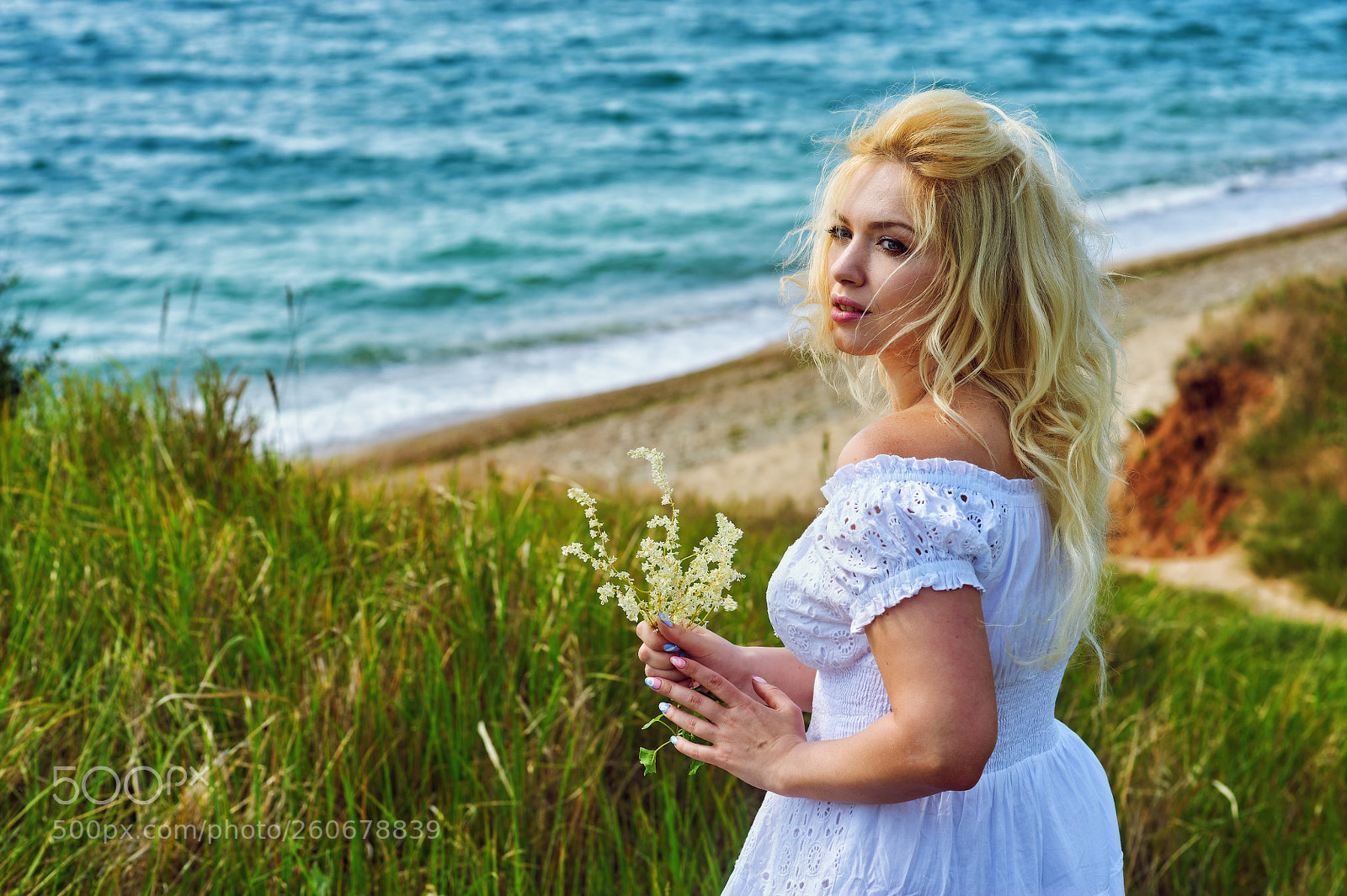 Nikon D700 sample photo. Young romantic woman in photography