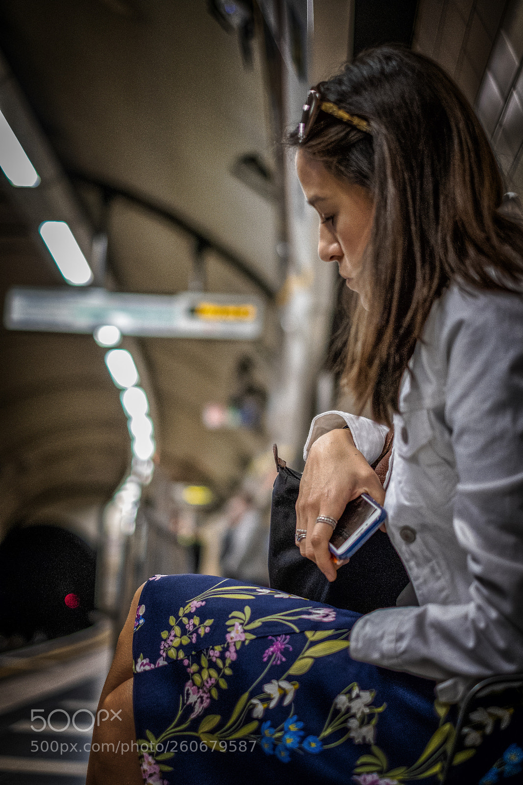 Fujifilm X-T2 sample photo. London underground. photography