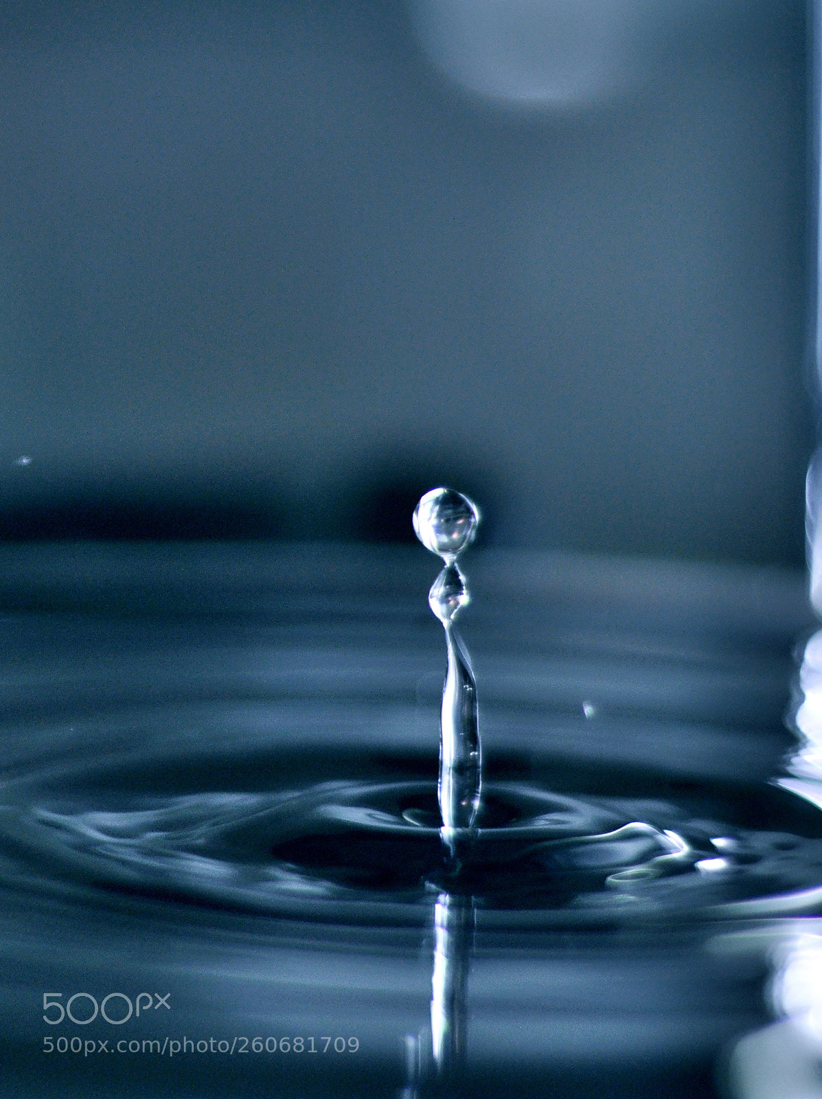Nikon D90 sample photo. Water drops photography