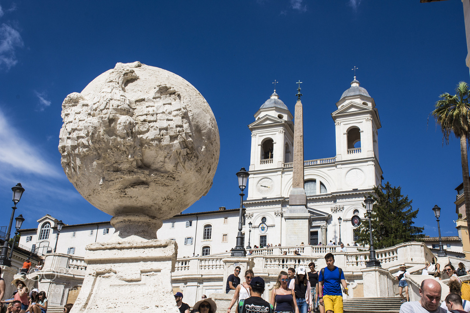 Nikon D7200 sample photo. Spanish steps rome photography