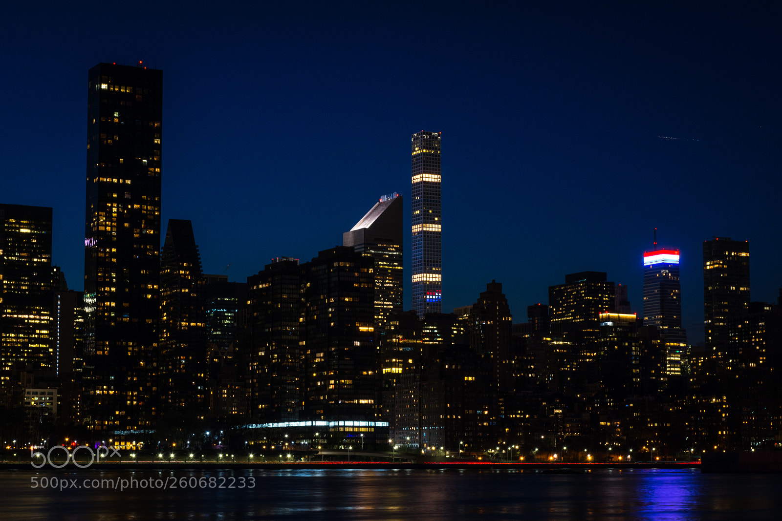 Nikon D7200 sample photo. Midtown (blue hour) photography