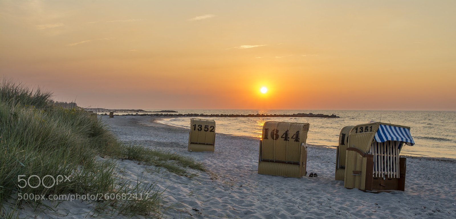 Nikon D7100 sample photo. Strandkörbe photography