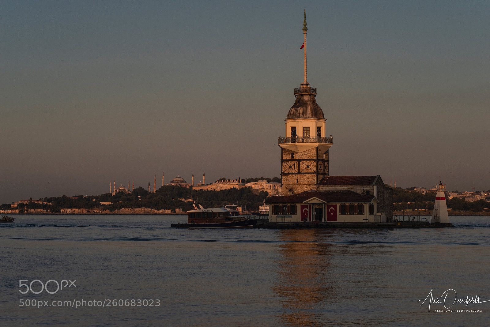 Pentax K-1 sample photo. Istanbul, maidens tower at photography