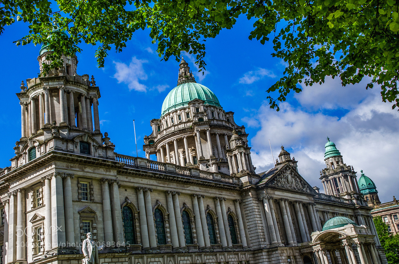Nikon D7000 sample photo. Belfast city hall photography