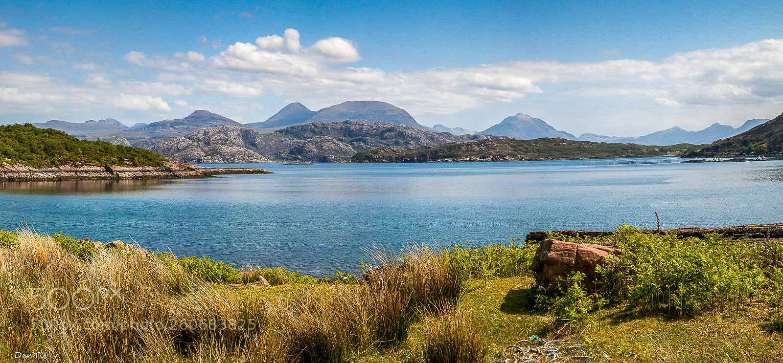 Canon EOS 5D Mark II sample photo. A loch in isle photography