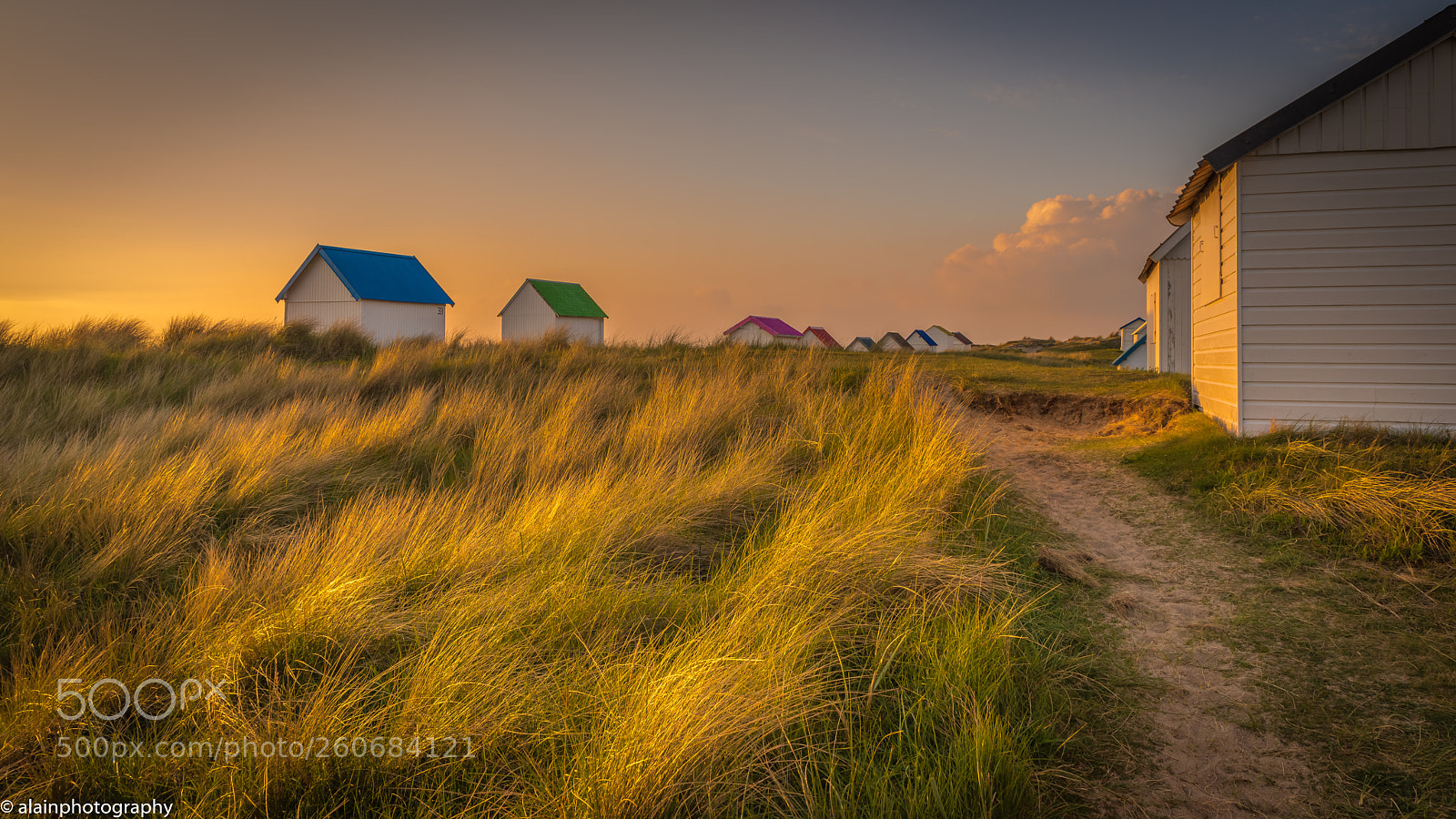 Nikon D800 sample photo. Multicolored beach booths photography