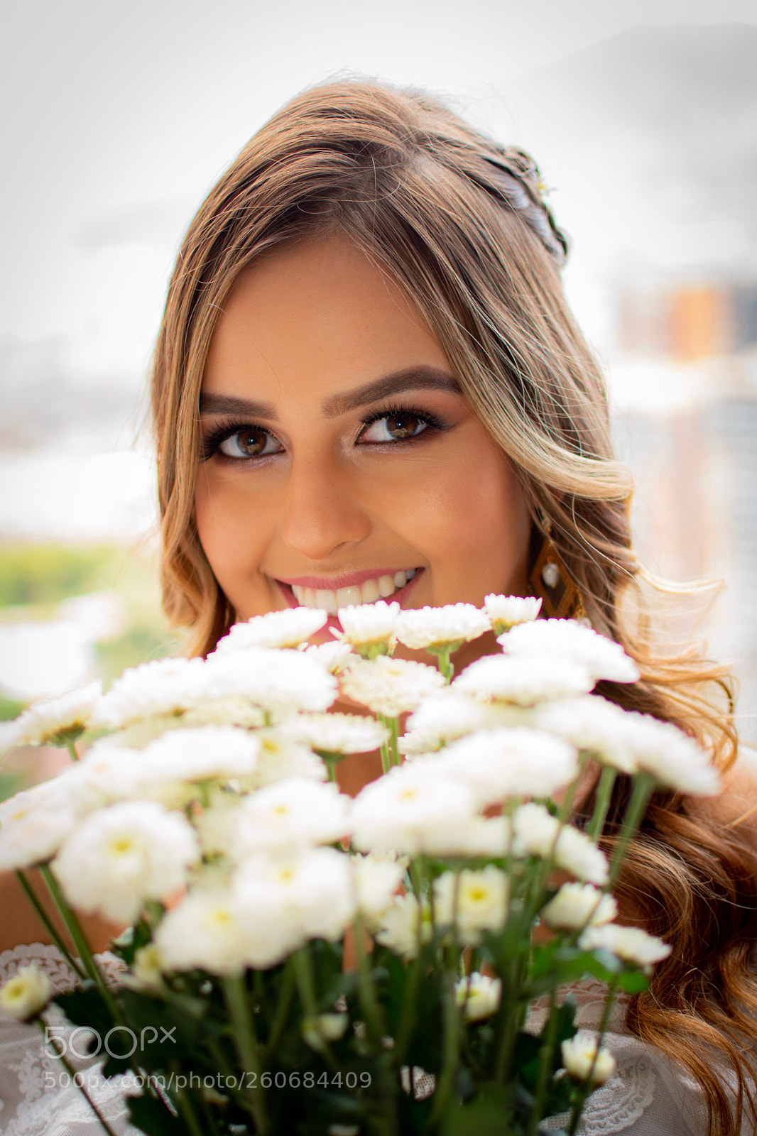 Nikon D5600 sample photo. Flower magic in her photography