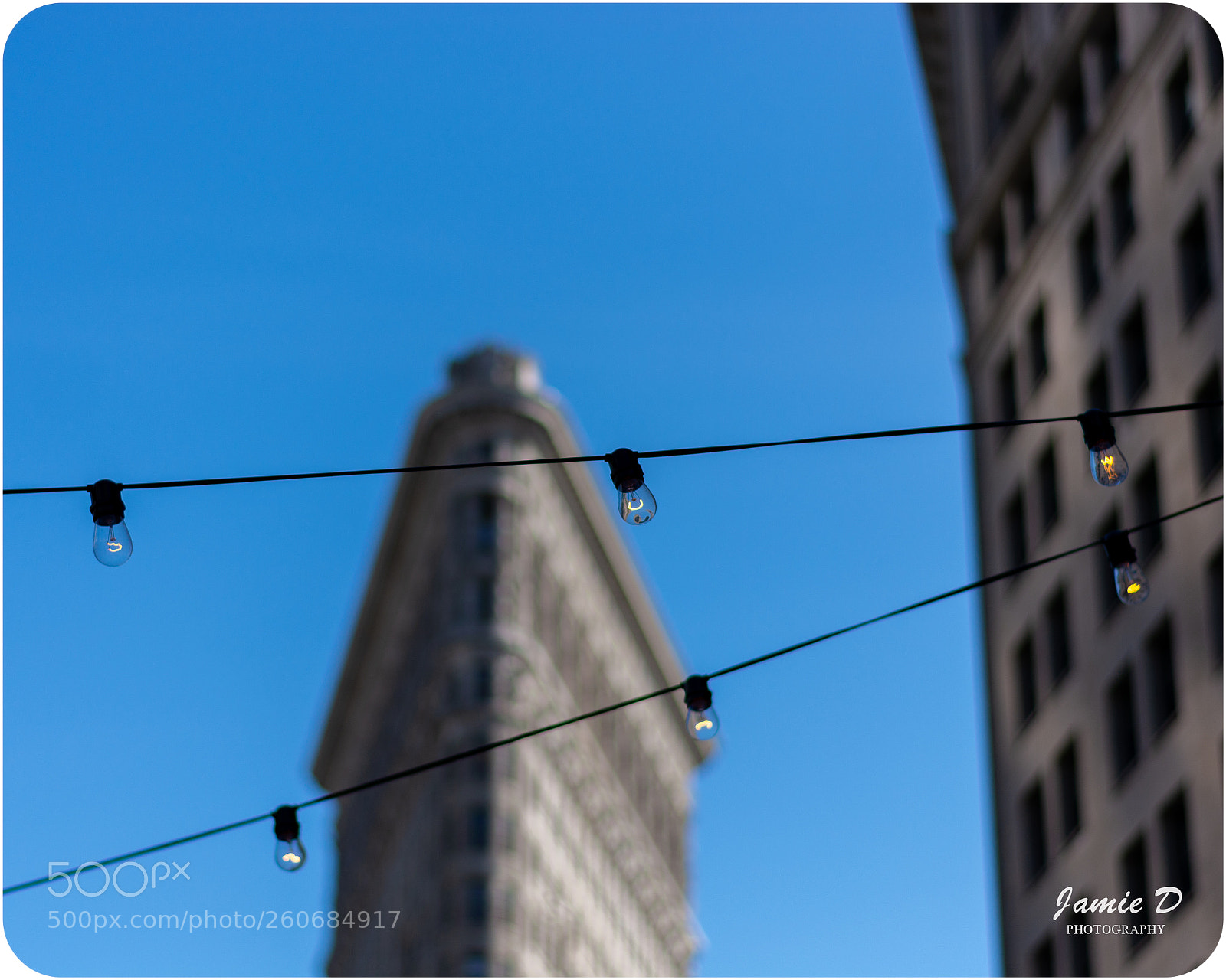 Nikon D7100 sample photo. Flatiron building tease photography