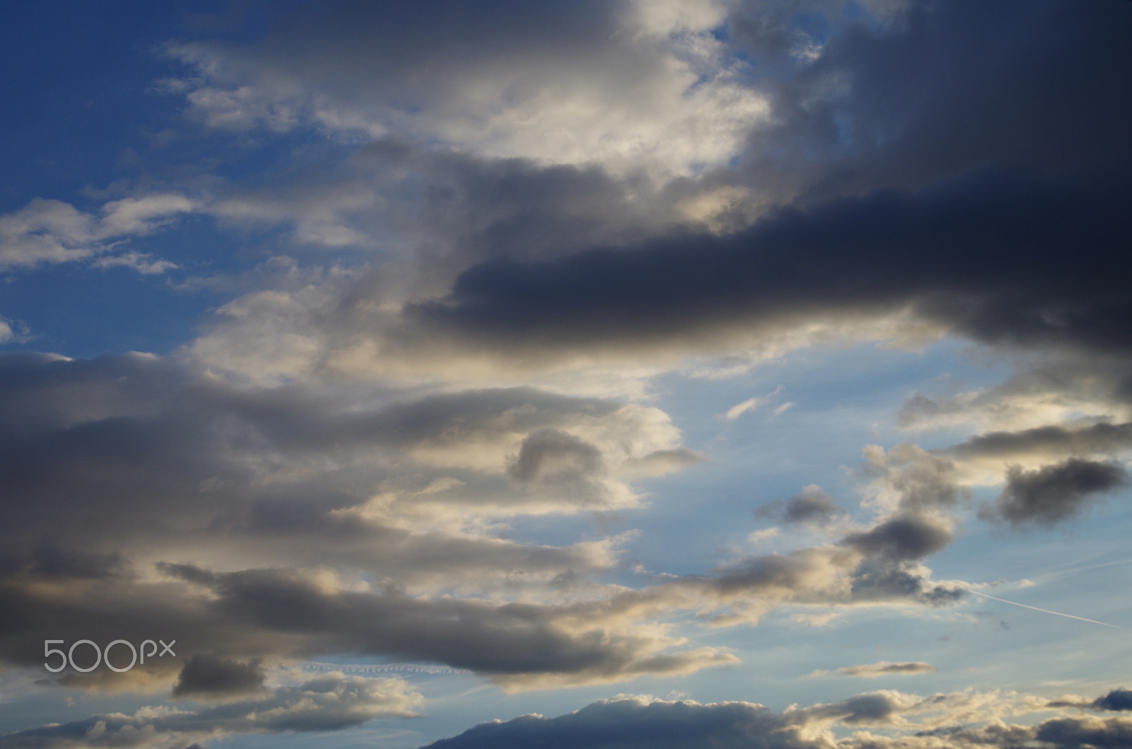 Pentax K-50 sample photo. Clouds photography