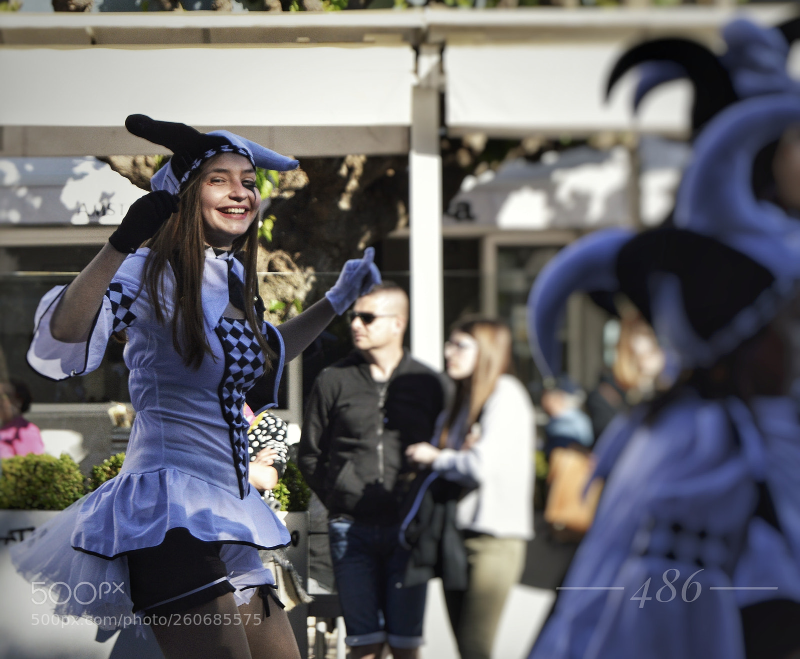 Nikon D3200 sample photo. Bnw joker girl photography