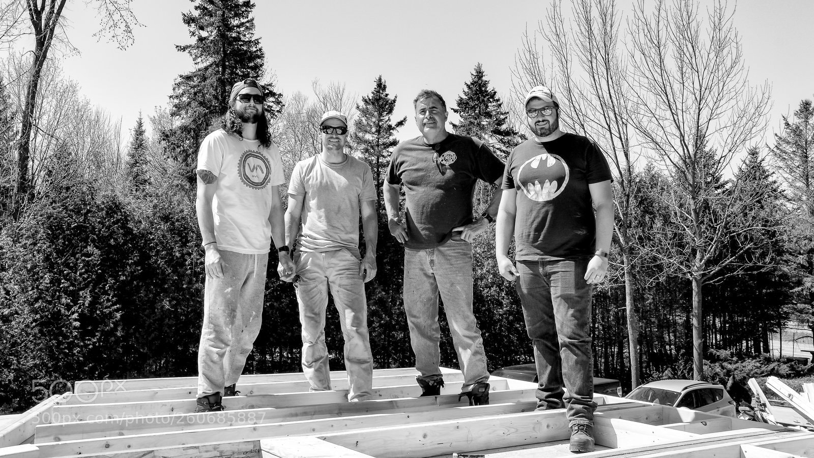 Nikon D7100 sample photo. Framing crew photography
