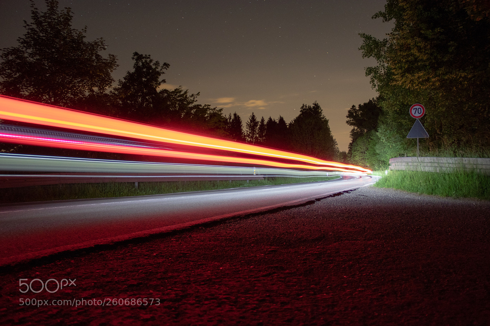 Canon EOS 80D sample photo. Car at night photography