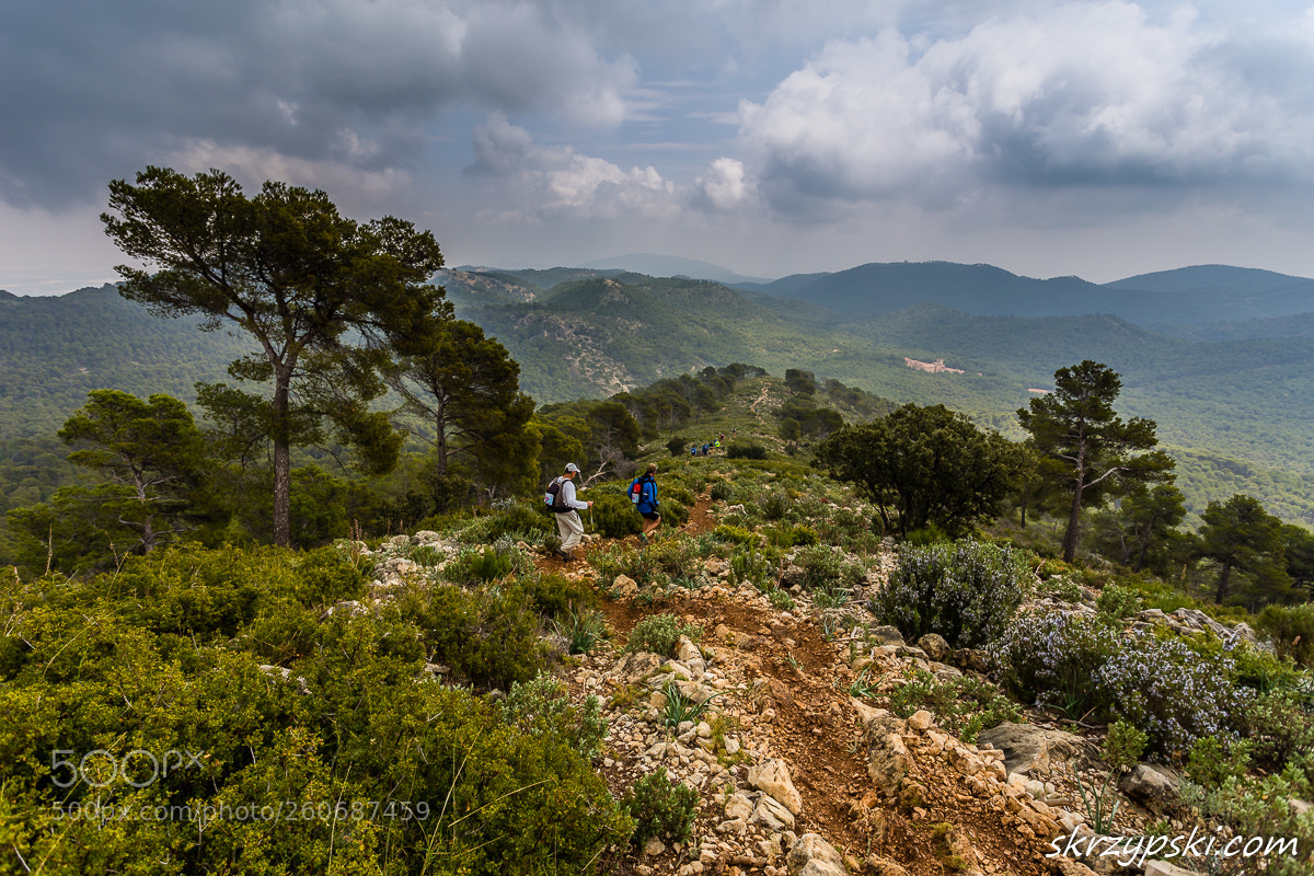 Canon EOS 6D sample photo. Trekking in sierra de photography