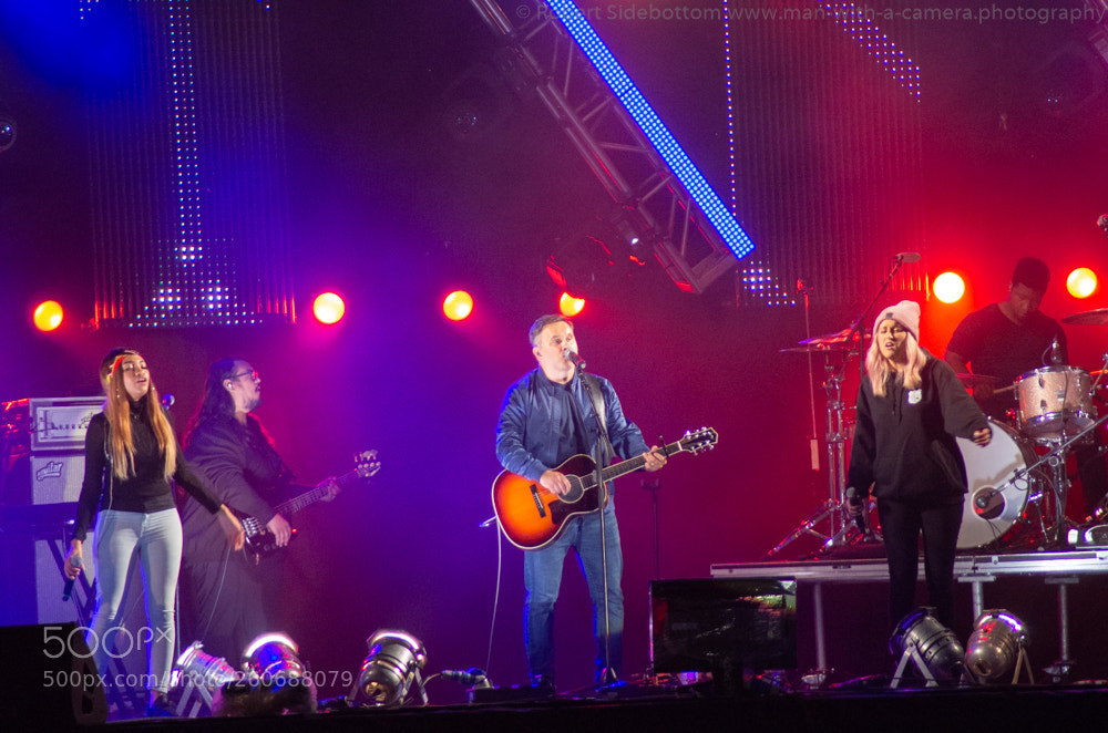 Pentax K-30 sample photo. Matt redman, big church photography