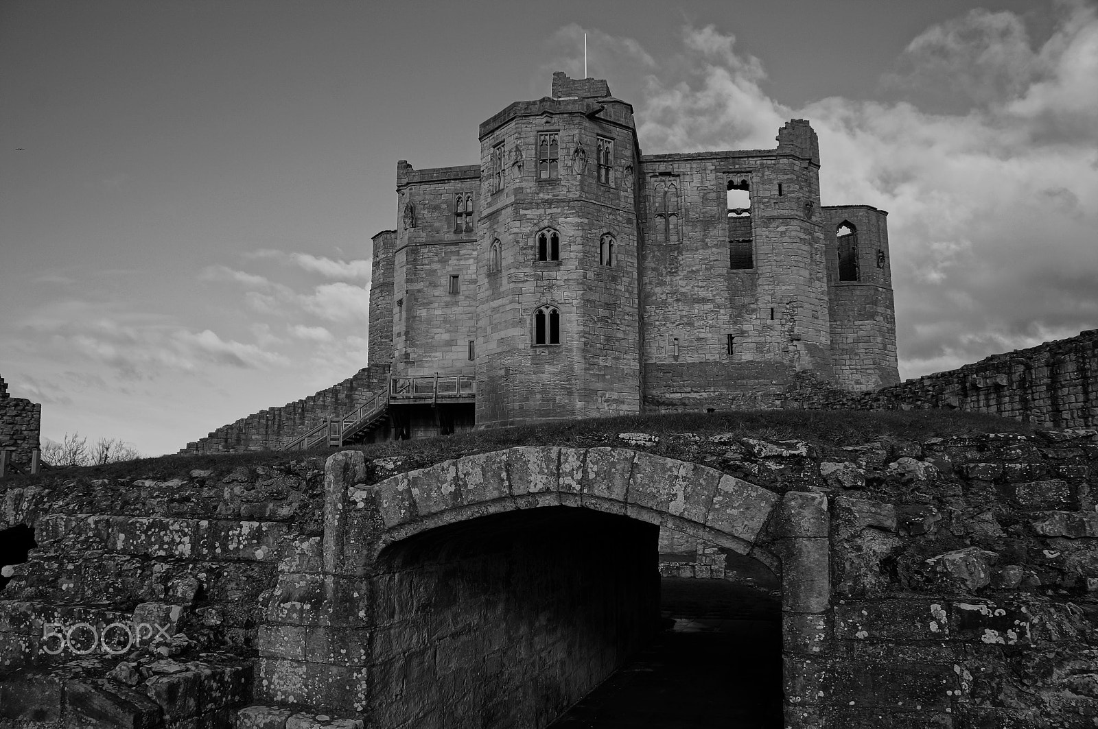 Sony Alpha NEX-5R sample photo. Warkworth archway photography