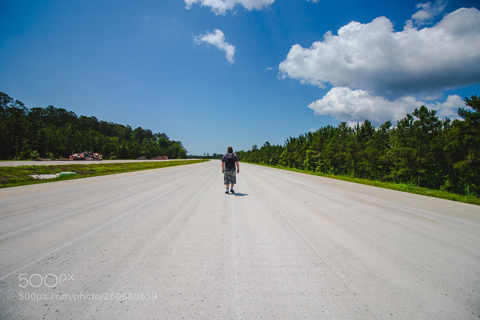 Canon EOS 80D sample photo. Long road. photography