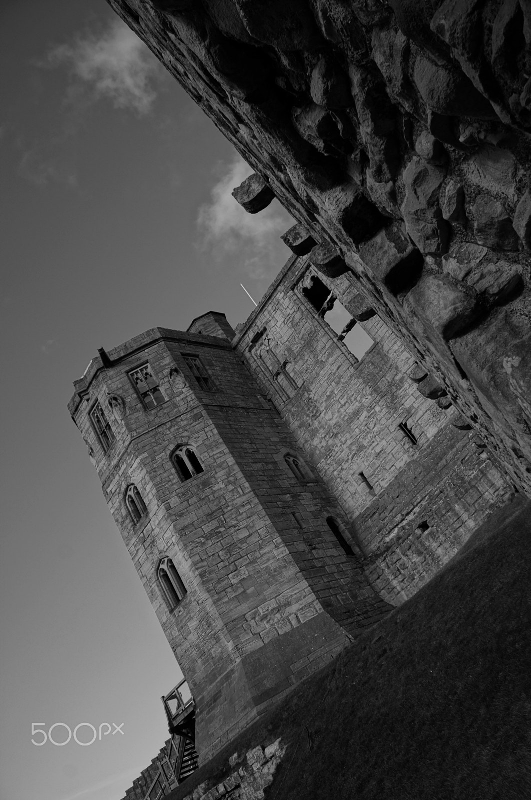 Sony Alpha NEX-5R sample photo. Warkworth angle photography