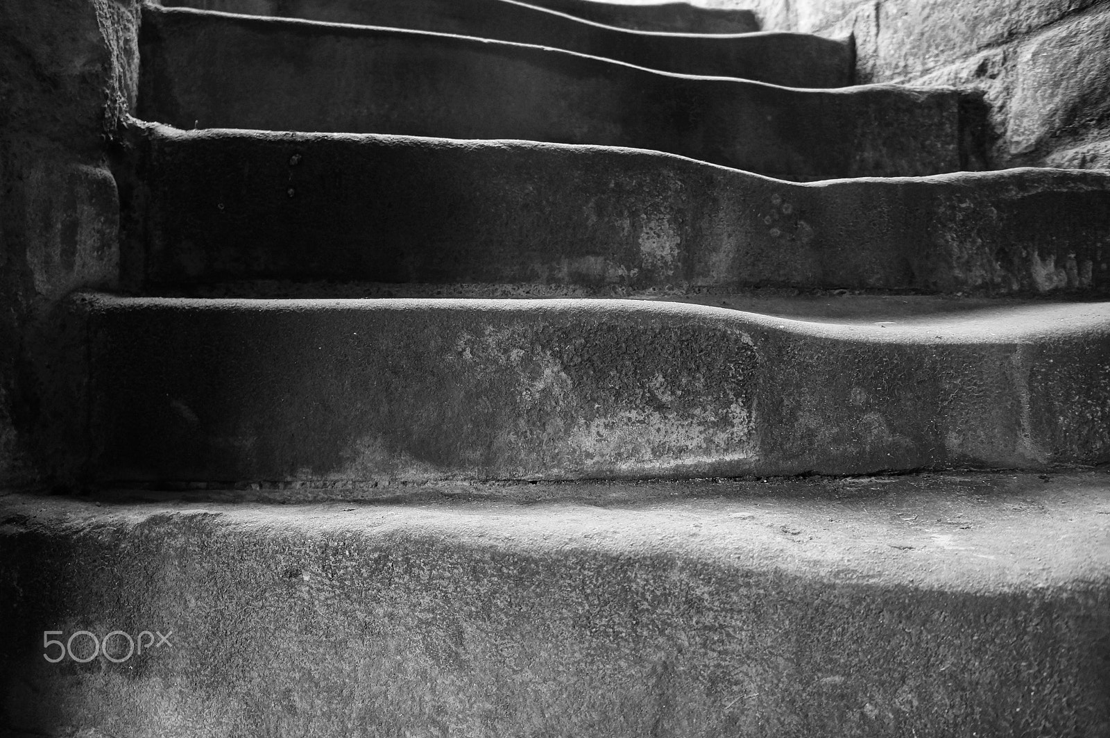 Sony Alpha NEX-5R sample photo. Worn stairs photography