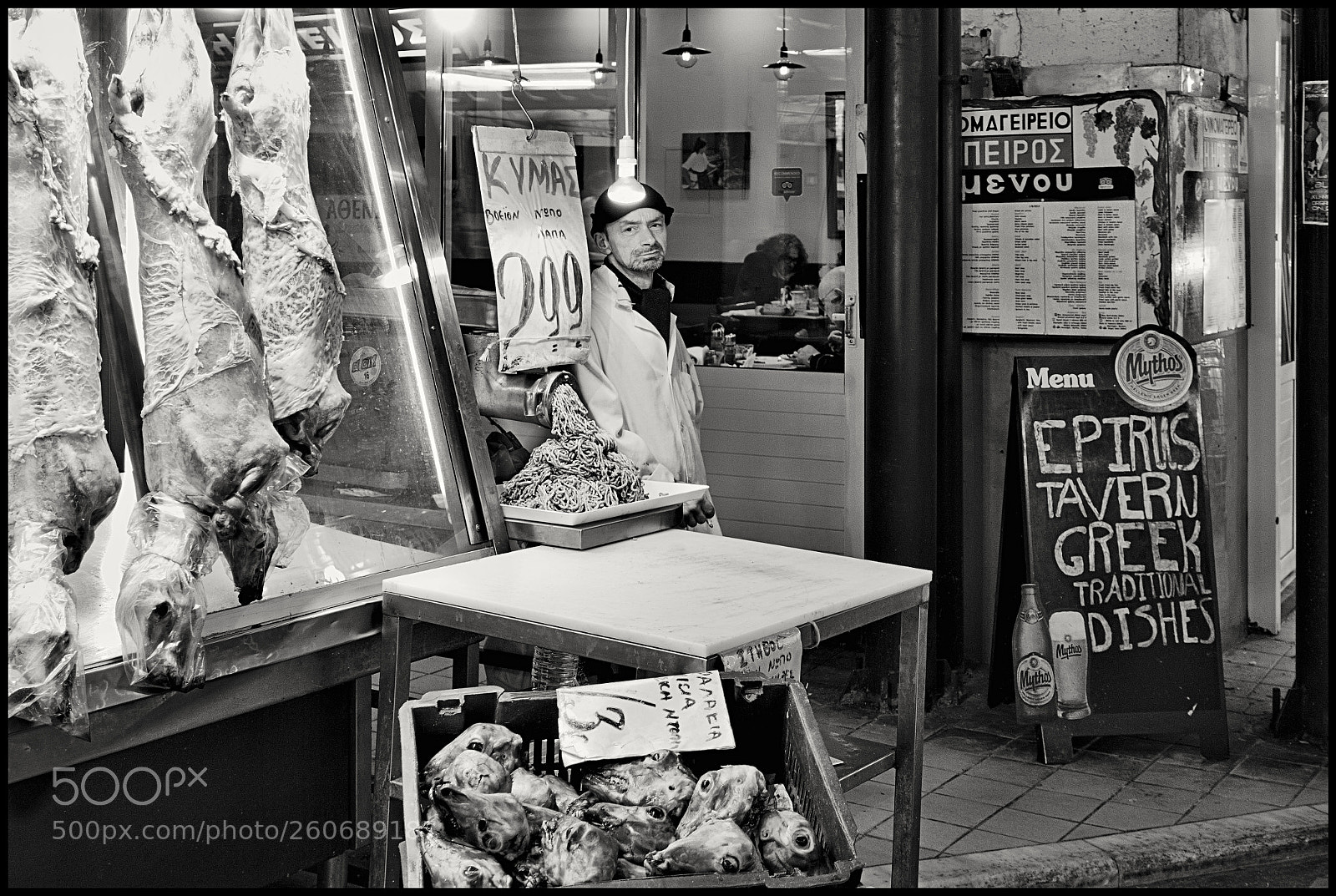 Sony Cyber-shot DSC-RX100 III sample photo. Meat market photography