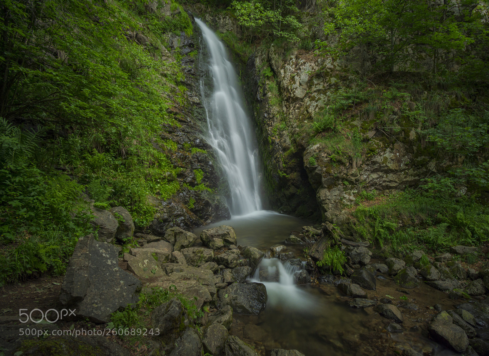 Nikon D7200 sample photo. Waterfall photography