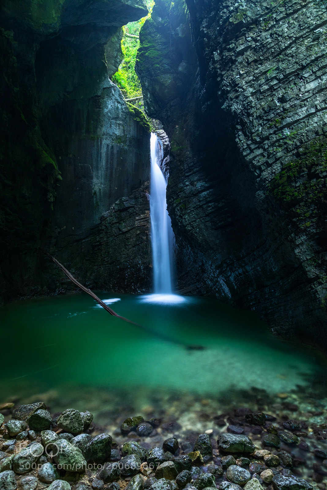 Nikon D610 sample photo. Kozjak waterfall photography
