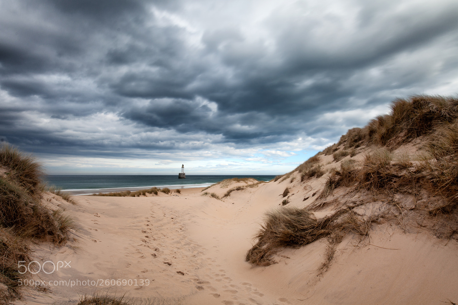 Canon EOS 5D Mark II sample photo. Rattray head lighthouse photography