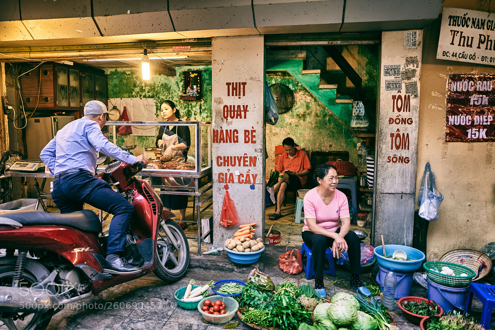Leica Q (Typ 116) sample photo. Street food in hanoï photography