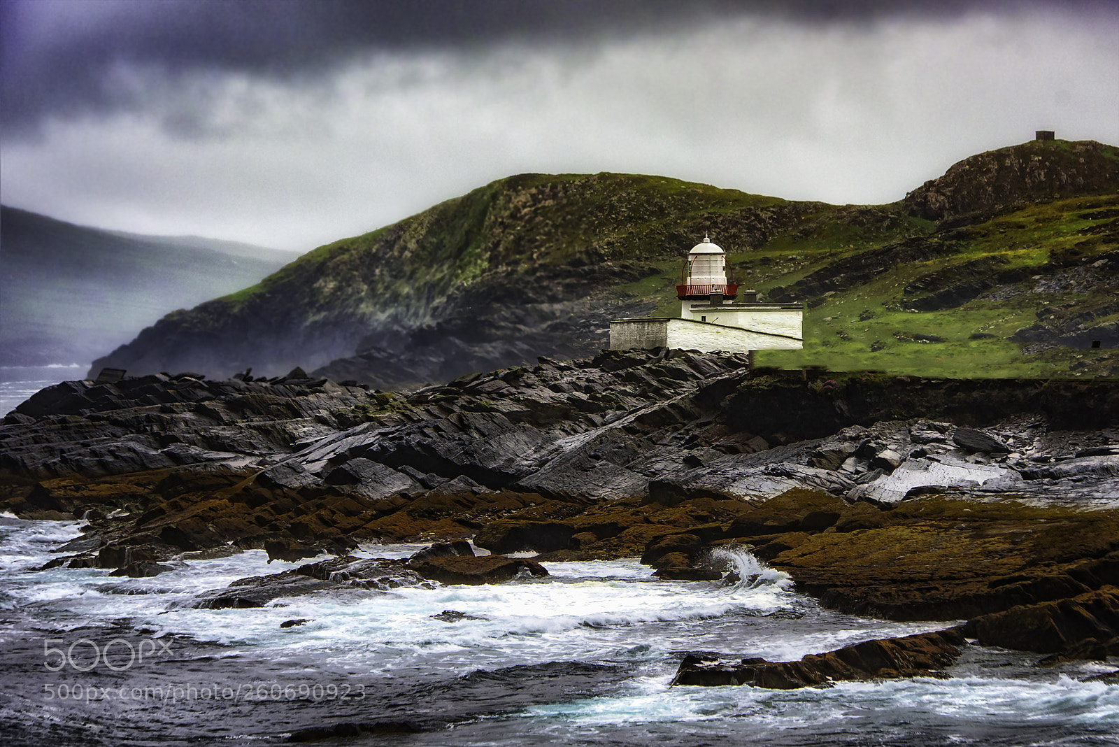 Nikon D750 sample photo. Ireland lighthouse photography