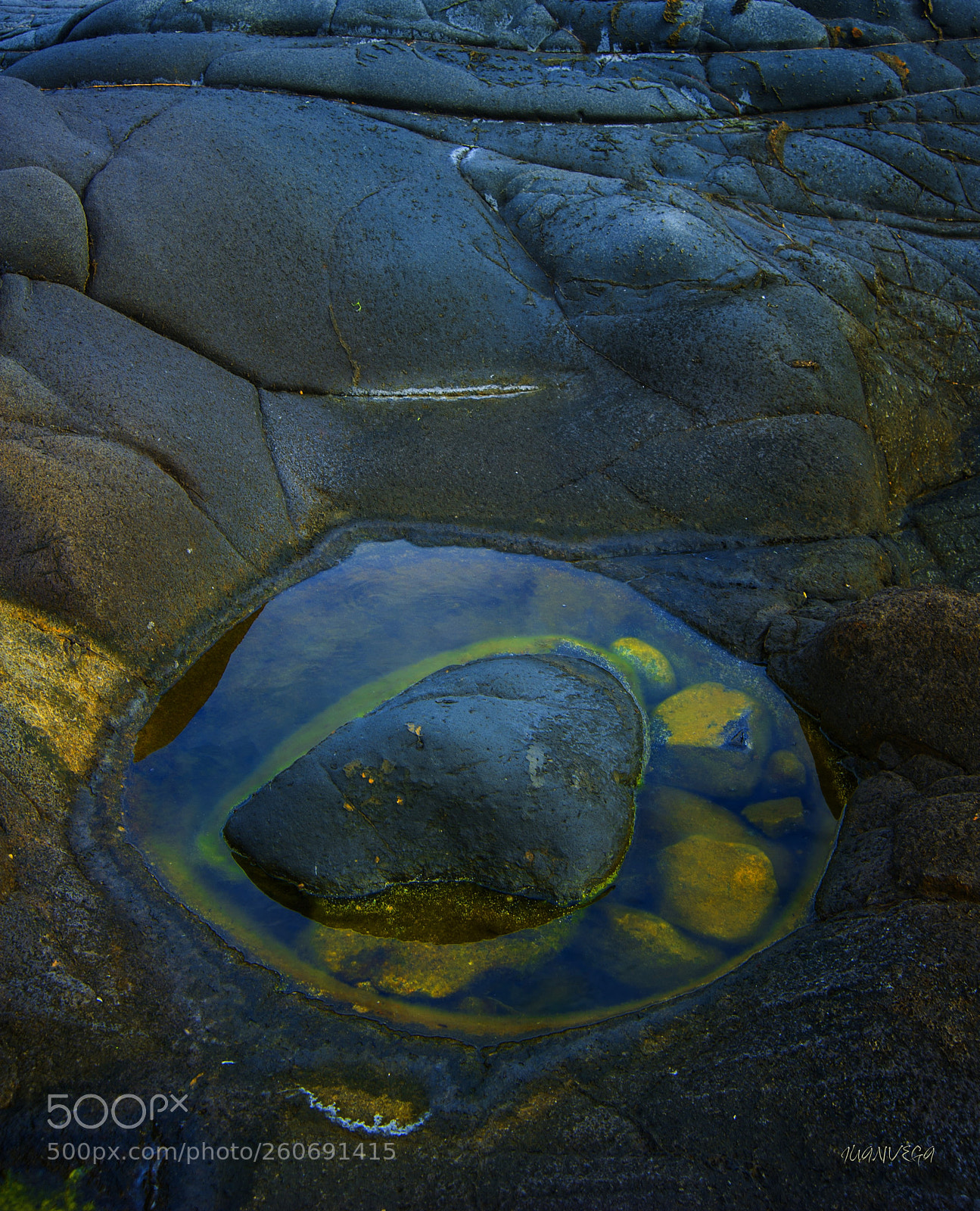 Nikon D700 sample photo. Agua y rocas photography