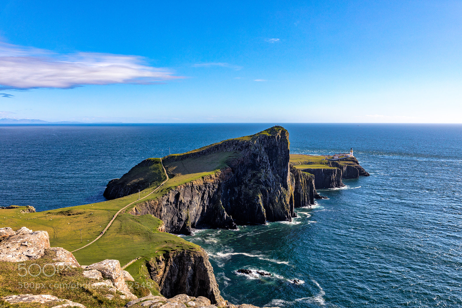 Canon EOS 5D Mark IV sample photo. Neist point lighthouse photography