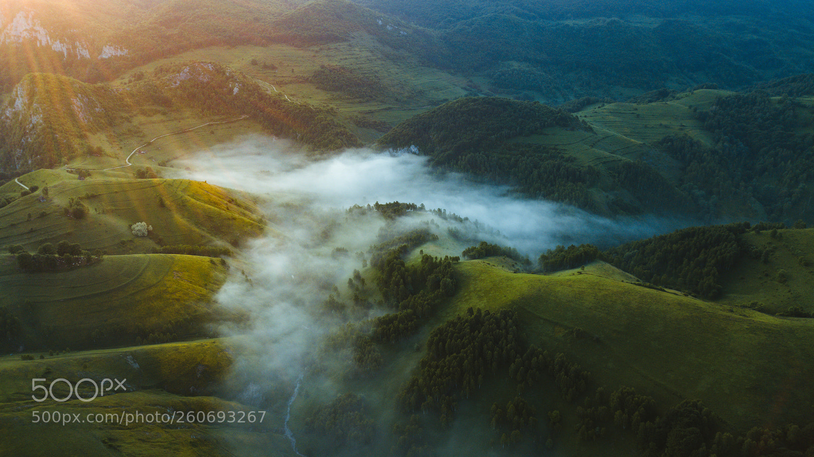 DJI FC220 sample photo. Landscape from the drones photography
