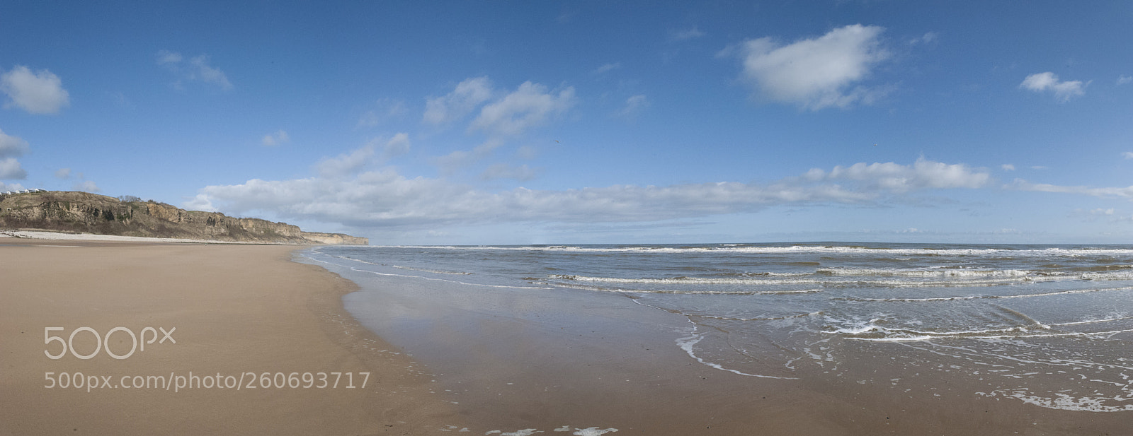 Nikon D60 sample photo. Omaha beach panorama photography