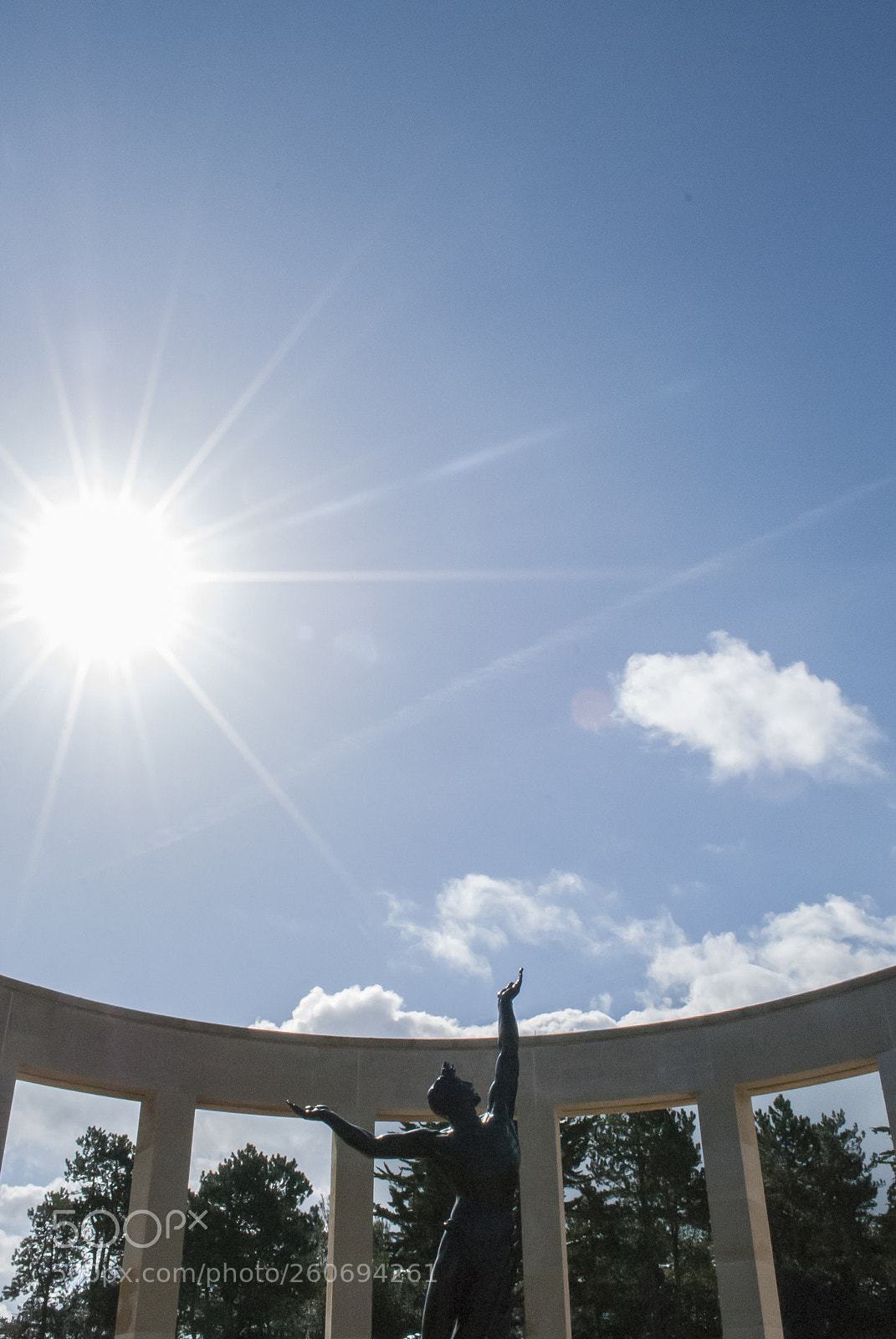 Nikon D60 sample photo. Sunny statue photography