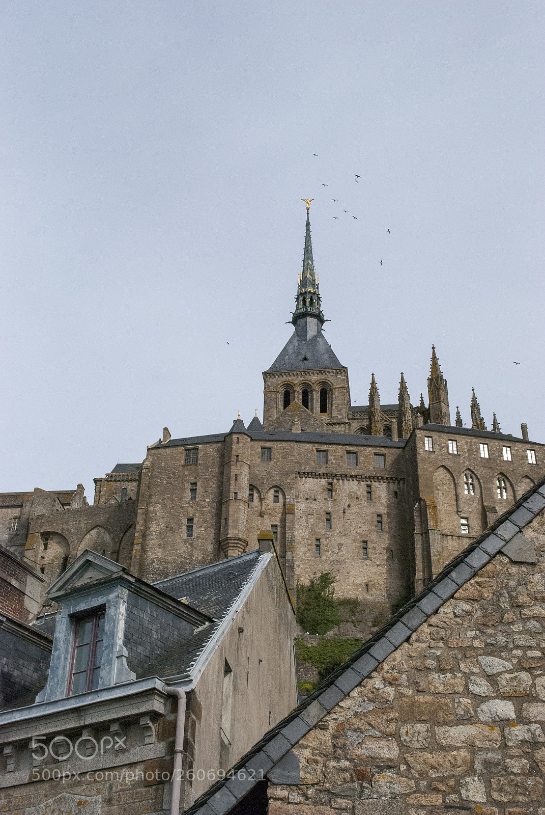 Nikon D60 sample photo. The mont-saint-michel's abbaye photography