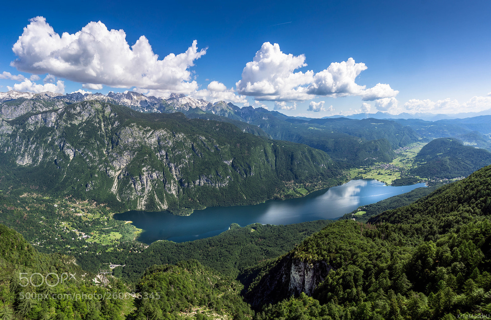 Sony a6000 sample photo. Bohinj lake photography