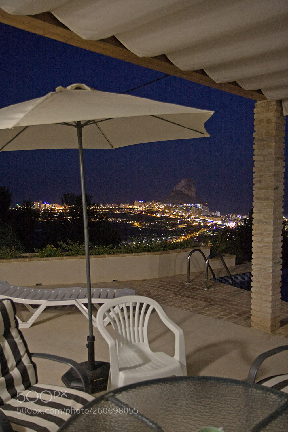 Canon EOS 50D sample photo. Calpe de nuit photography