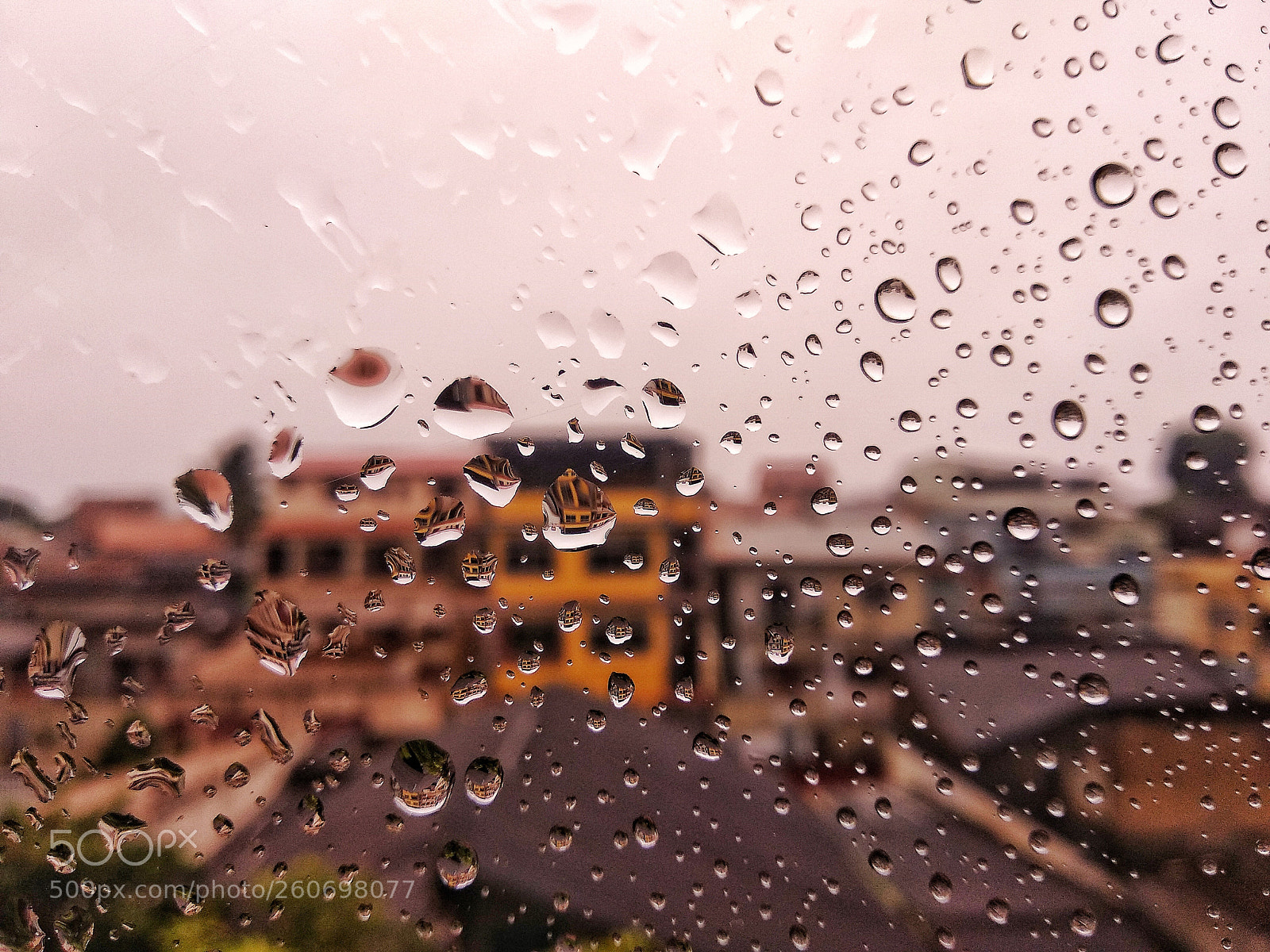 Xiaomi Mi A1 sample photo. Rain in the window photography