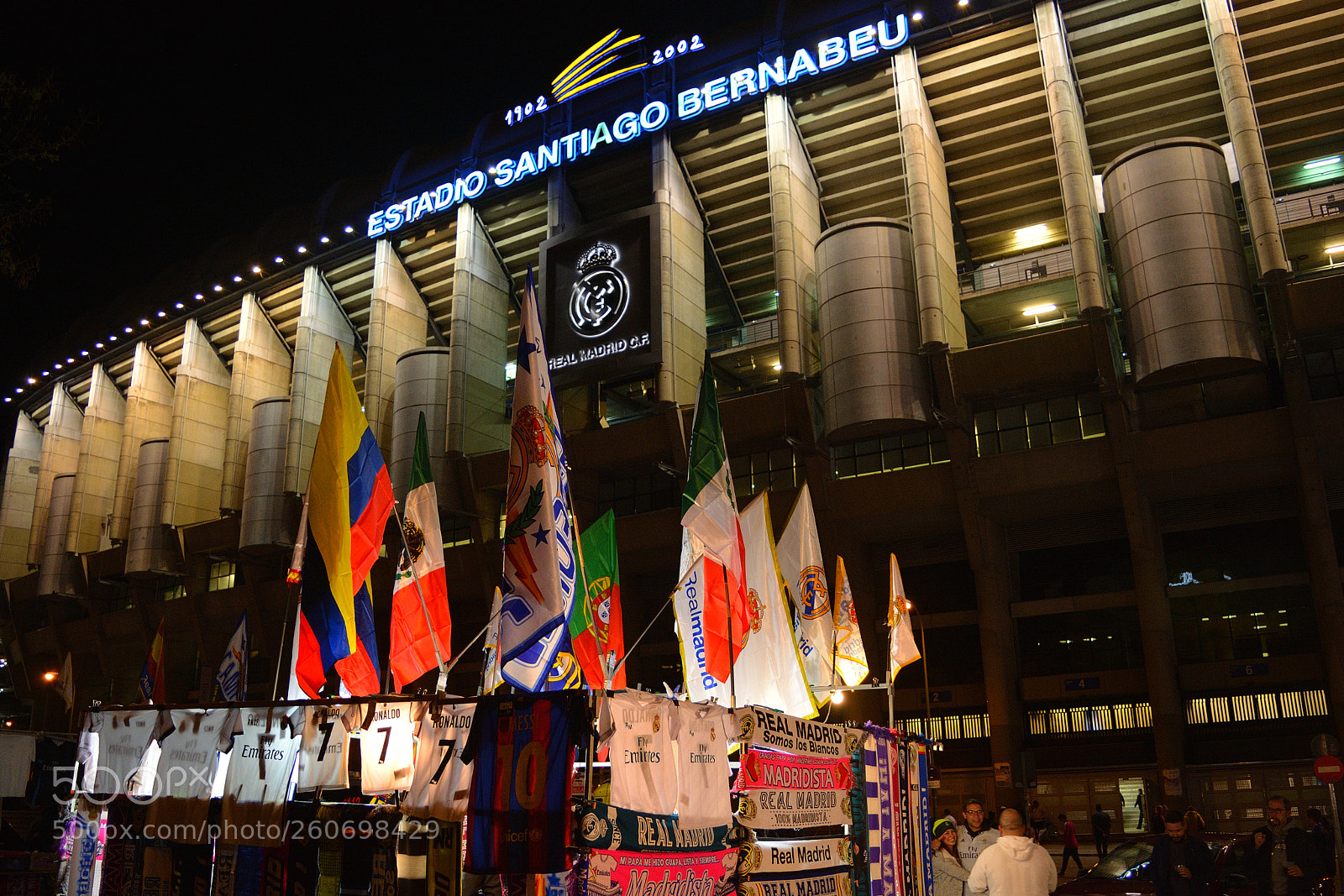 Nikon D5200 sample photo. Santiago bernabeu photography