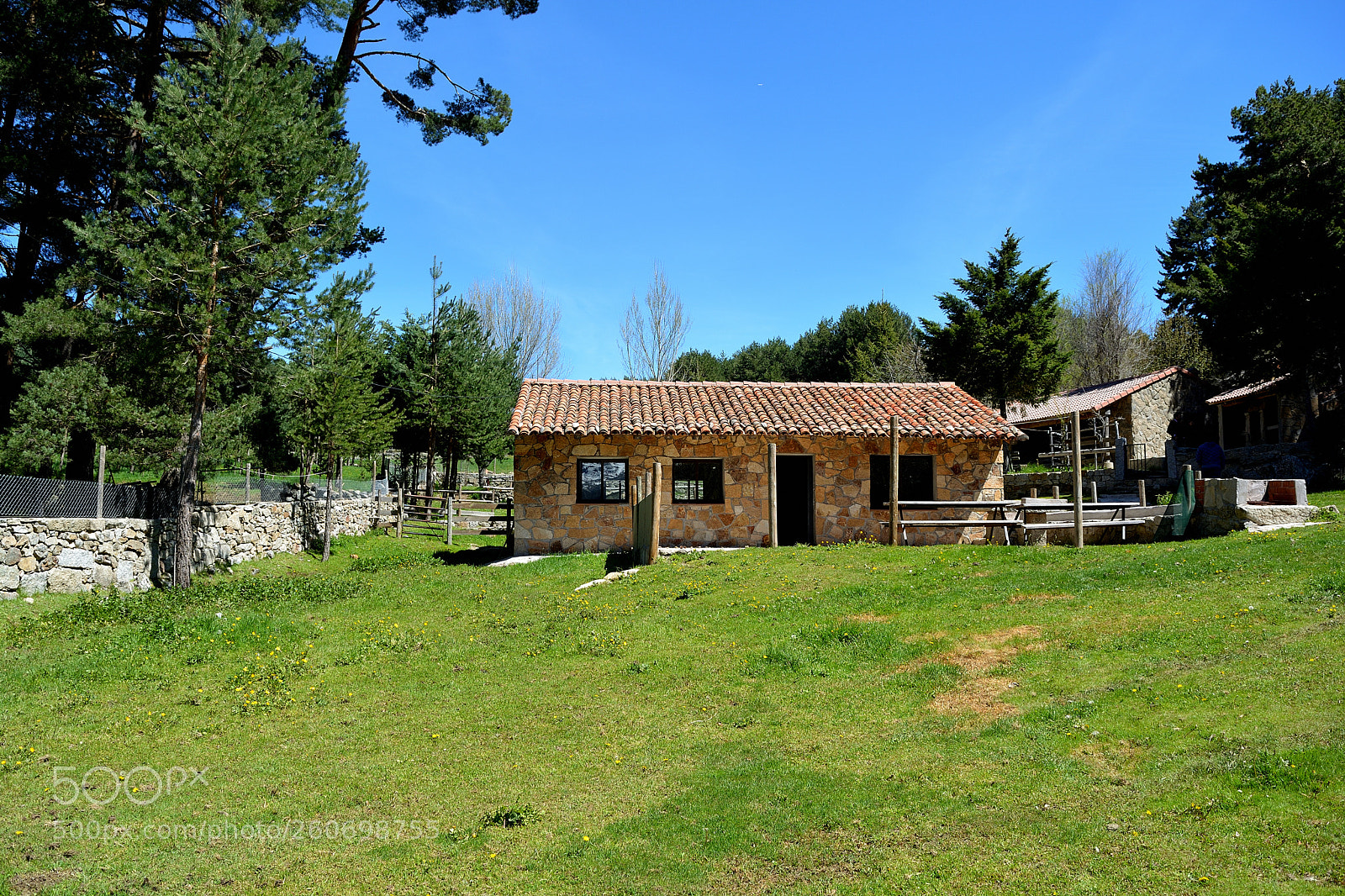 Nikon D5200 sample photo. Country house photography