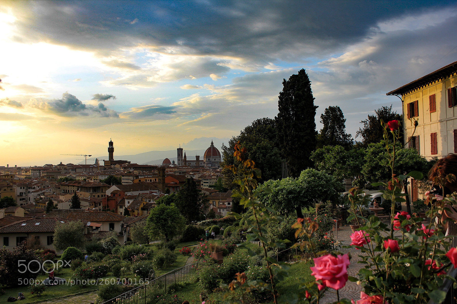 Canon EOS 550D (EOS Rebel T2i / EOS Kiss X4) sample photo. Vue de florence depuis photography