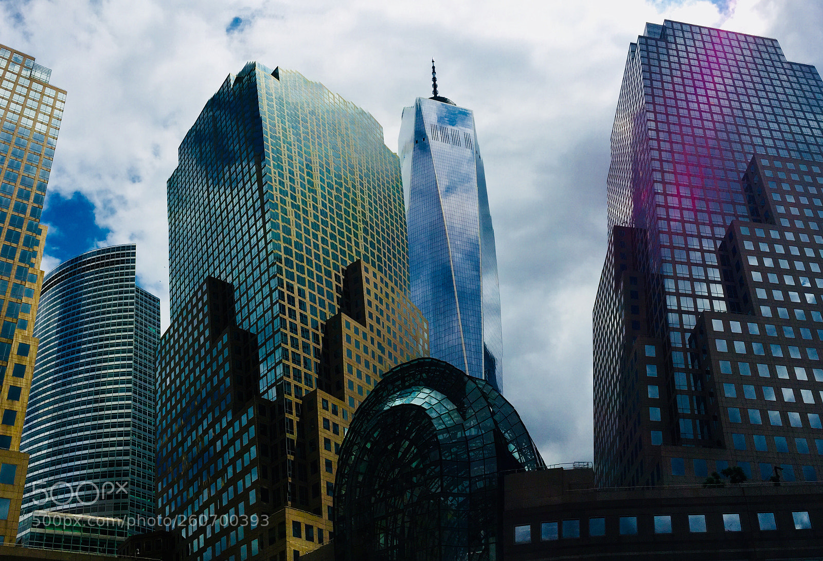 Apple iPhone 6 Plus sample photo. World trade center skyline photography