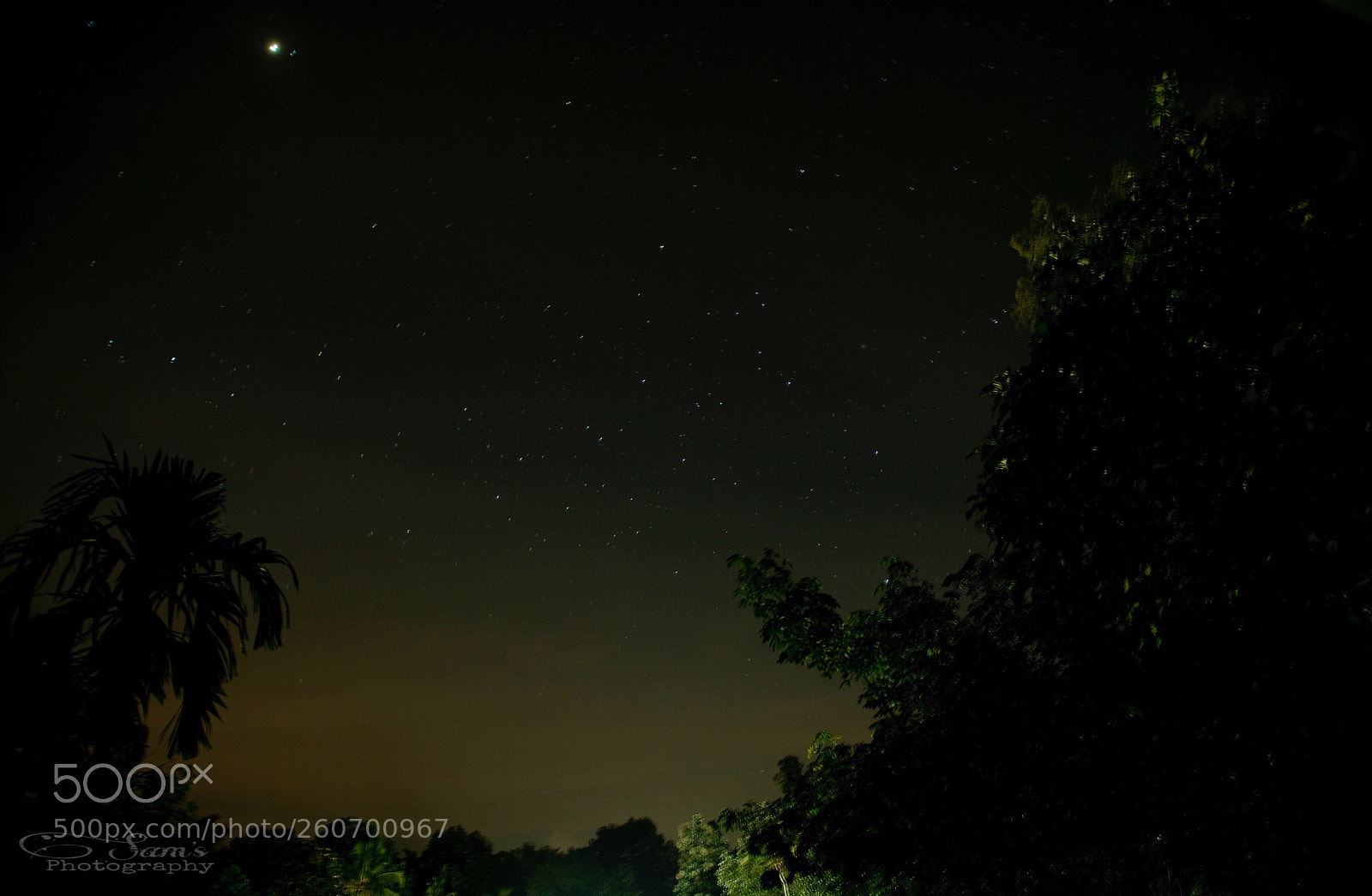 Canon EOS 5D Mark II sample photo. Night sky photography